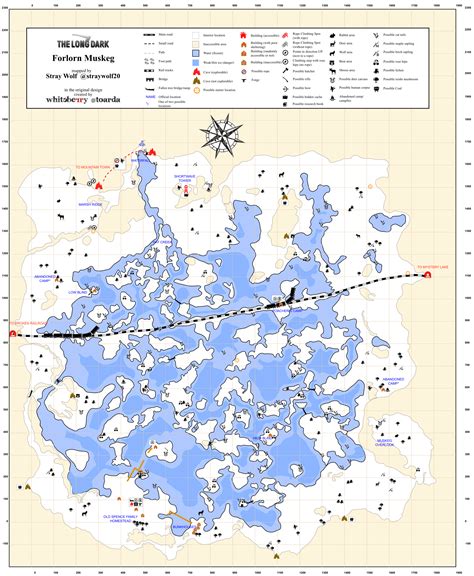 31 The Long Dark Hushed River Valley Map - Maps Database Source