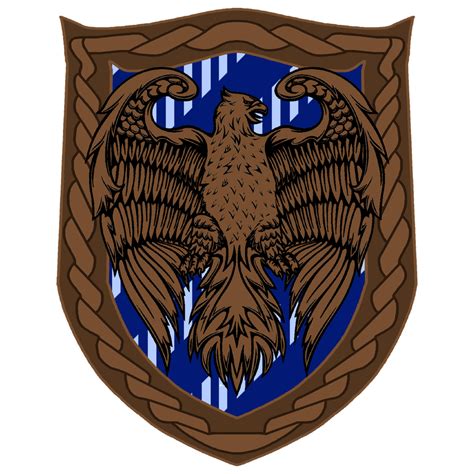 Ravenclaw House Crest by NerdyAndIKnowIt89 on DeviantArt