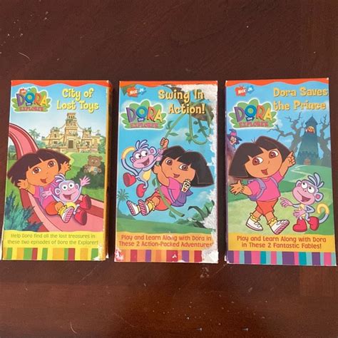 Rare Dora the Explorer VHS Tape: www.dimann.com