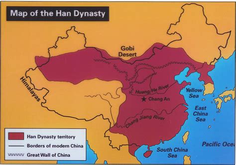 Han Dynasty - Catherine: Map of the Han Dynasty