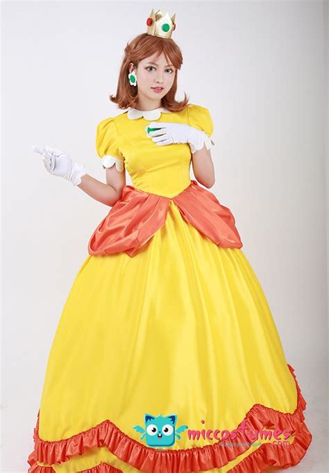 Super Mario BROS Princess Daisy Cosplay Costume | Cosplay costumes ...