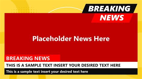 Breaking News Template for PowerPoint - SlideModel