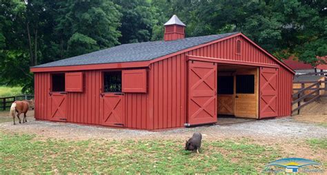 Low Profile Modular Horse Barn | Horizon Structures