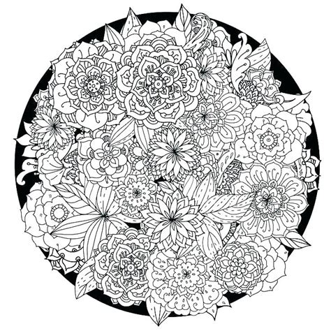 Flower Mandala Coloring Pages - Best Coloring Pages For Kids