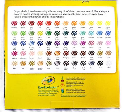 Crayola 100 Colored Pencils: What's Inside the Box | Jenny's Crayon ...