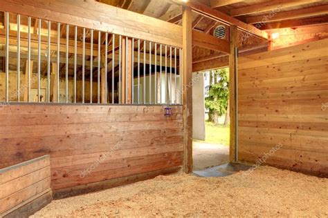 Horse stable barn stall — Stock Photo © iriana88w #41868149