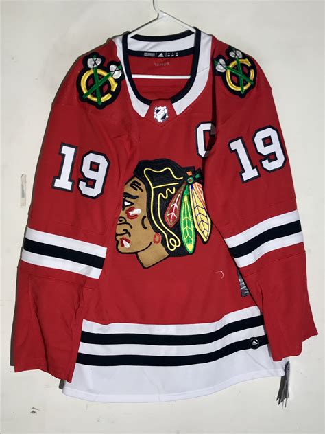 adidas Authentic Adizero NHL Jersey Chicago Blackhawks Jonathan Toews Red sz 52 191023337867 | eBay