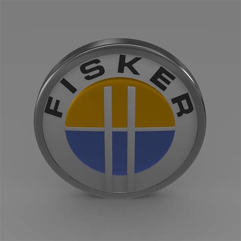 Fisker Logo 3D Model - FlatPyramid