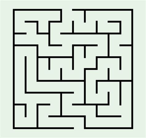 Easy Maze Background