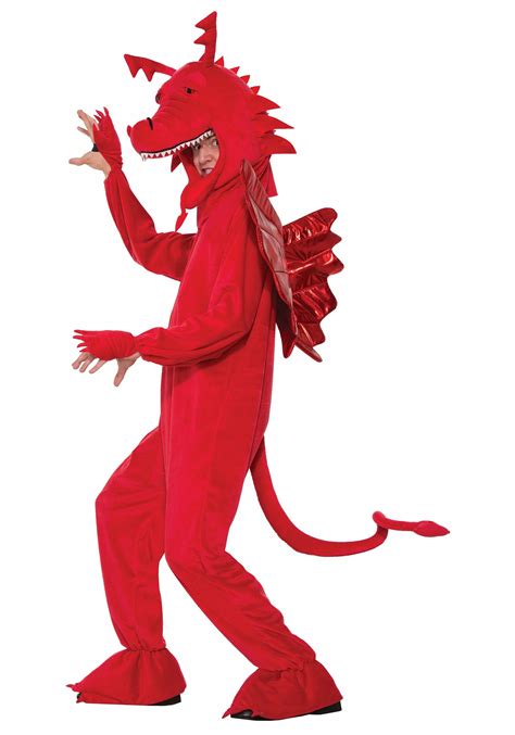 Adult Red Dragon Costume