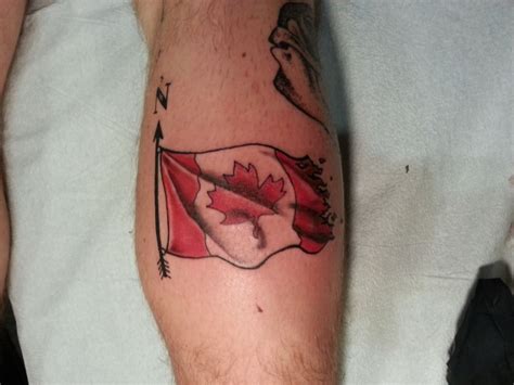 Pin by Dyonisys D. on Future plans | Canadian flag tattoo, Tattoos, Flag tattoo