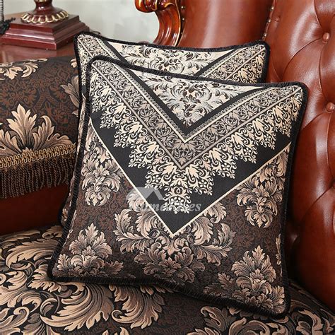 luxury Vintage Floral Best Black Throw Pillows For Couch