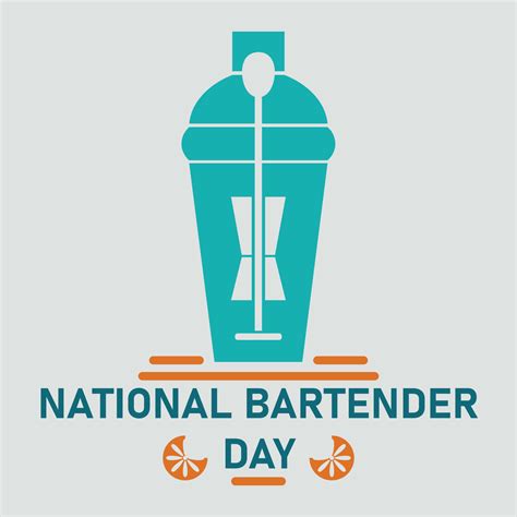 National Bartender Day background. 14422432 Vector Art at Vecteezy