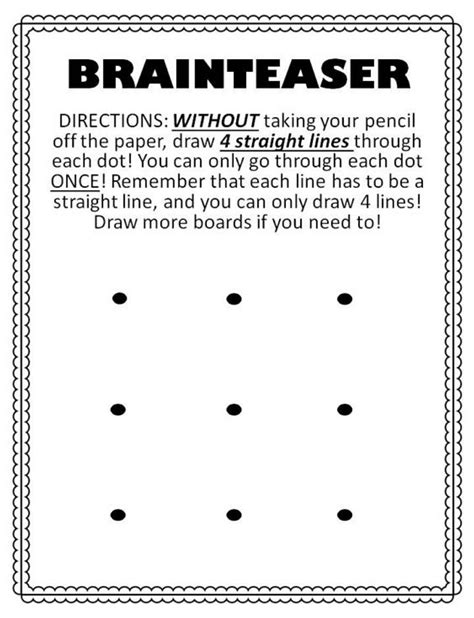 Math Brain Teasers For Kids With Answers