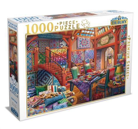 Quilt Shop 1000 Piece Puzzle, Puzzle | Sanity