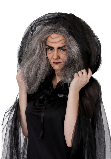 Witch/Old Lady Adult Wig