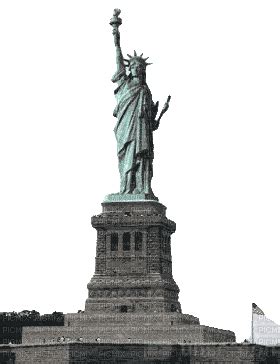 Statue of Liberty 2, fall , of , the , torch , from , statue , liberty's , hand - Free animated ...