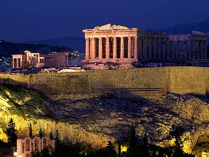 HD wallpaper: Parthenon, Greece, Athens, acropolis, architecture, history, built structure ...