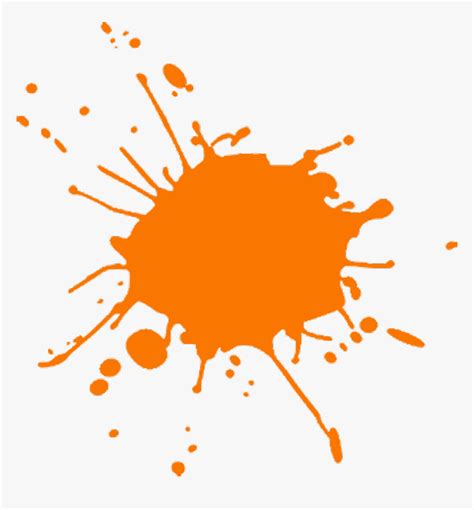 Yellow Paint Splash Vector Png - Ilosofia