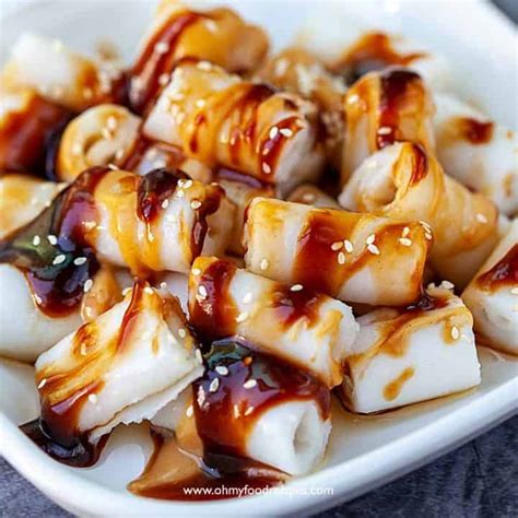 Cheung Fun (腸粉) Rice Noodle Roll - Oh My Food Recipes