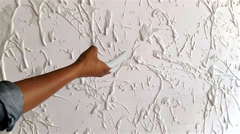 HAND MADE WALL TEXTURE PAINTING - YouTube