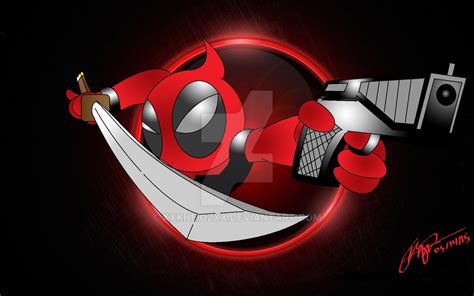 Chibi Deadpool Wallpaper - WallpaperSafari