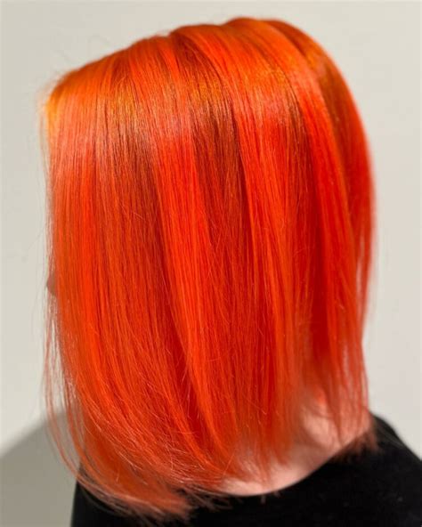 23+ Gorgeous Ideas For Neon Orange Hair That Turns Heads