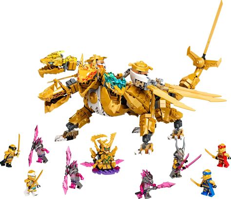 LEGO 71774 Ninjago Crystalized Lloyd's Golden Ultra Dragon | BrickEconomy