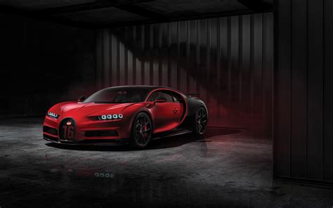 Bugatti Bugatti Chiron Car Red Car Sport Car Supercar Wallpaper - Resolution:3840x2400 - ID ...