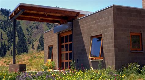 450 Sq. Ft. Concrete Block Tiny Home