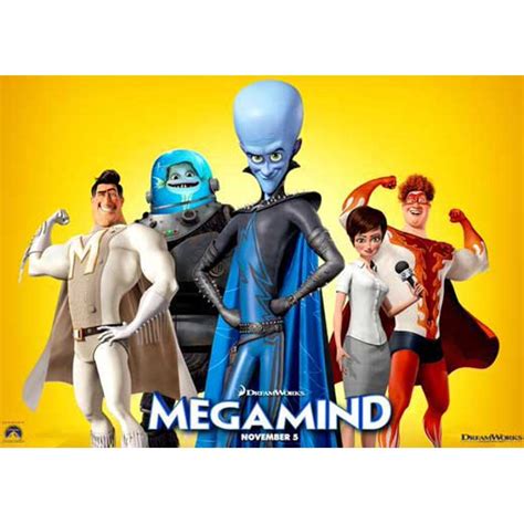 Megamind - movie POSTER (Style Q) (11" x 17") (2010) - Walmart.com - Walmart.com