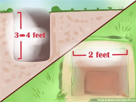 3 Ways to Build a Dirt Bike Ramp - wikiHow