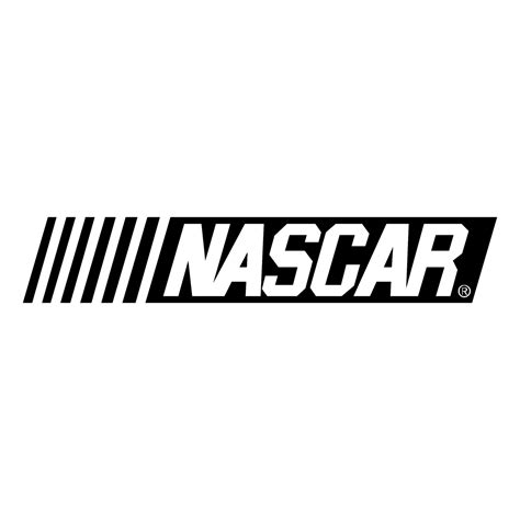 Nascar Logo Black and White (1) – Brands Logos