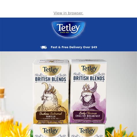 Find a New Favorite Tea - Tetley Tea