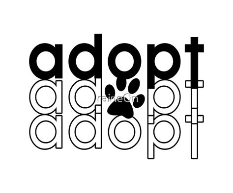 "adopt a pet " by raineOn | Redbubble