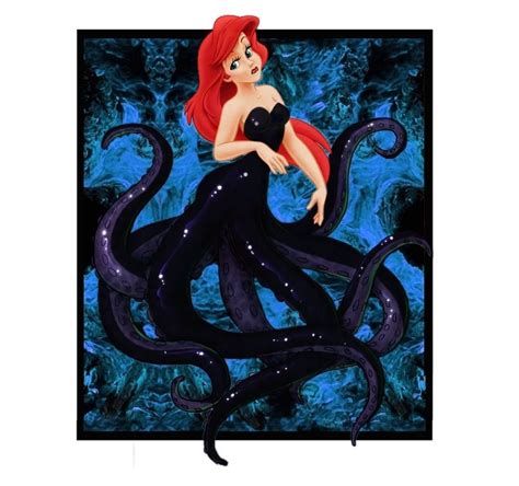 Disney Princess Fan Art: Ariel Ursula | Ursula disney, Disney princess ...