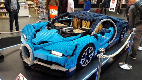 Life size Lego Bugatti Chiron at Geneva : r/lego