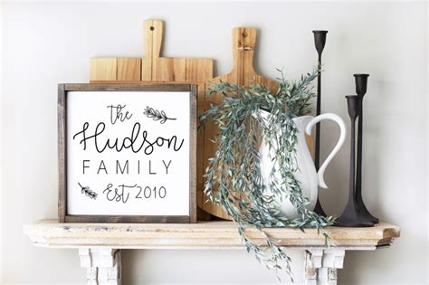 Farmhouse Family sign - Etsy