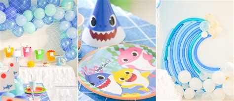 Diy Baby Shark Party Decorations | Shelly Lighting