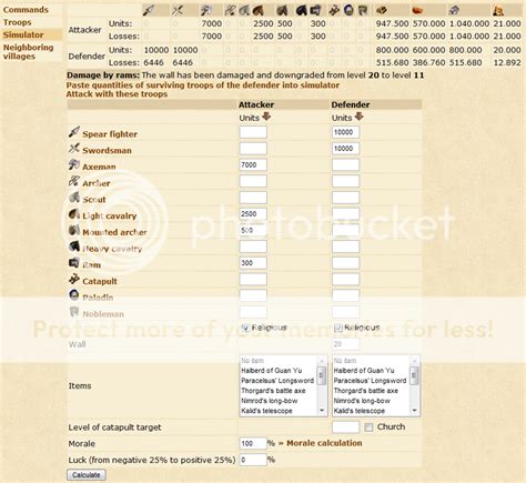 Tribal Wars 2 Unit Calculator - timeinstruction