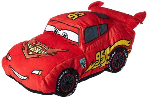 Disney Pixar Cars Plush Stuffed Lightning Mcqueen Red Pillow Buddy ...