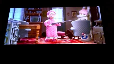 Ratatouille Remy VS. Old Lady Tries To Fire Shotgun - YouTube