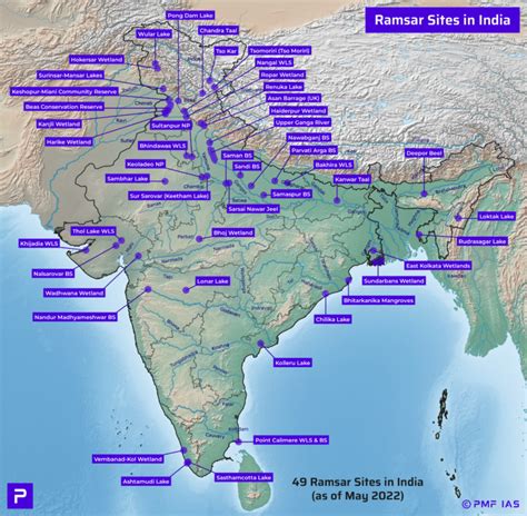 Ramsar Sites In India Map – Get Map Update