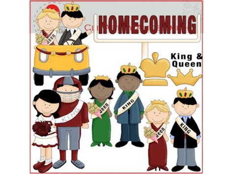 Homecoming Queen Clipart / Homecoming Illustrations, Royalty-Free ...