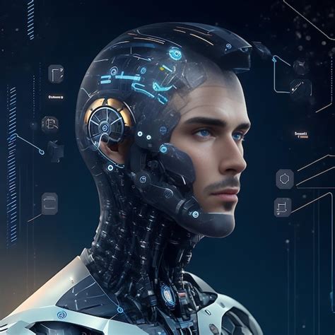 Premium AI Image | Artificial intelligence futuristic digital ...