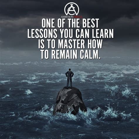 Learn how to stay calm! # DOUBLE TAP IF YOU AGREE! # |📸@millionaire_motivator| Wisdom Quotes, Me ...