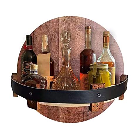 Best Whiskey Barrel Wall Shelf