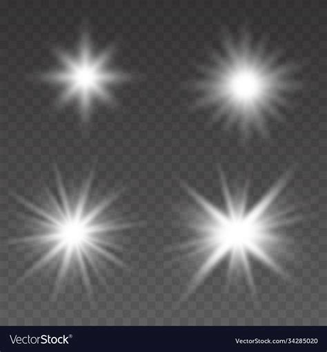 Glow set Royalty Free Vector Image - VectorStock