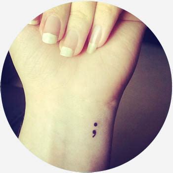 semicolon tattoo - Pop Culture by Dictionary.com