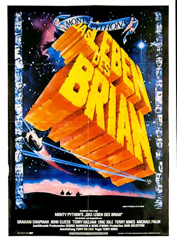 Life of Brian poster - Cine Qua Non independent filmshop